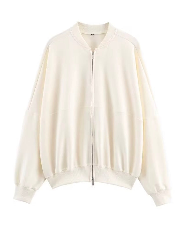 Veste jogging beige