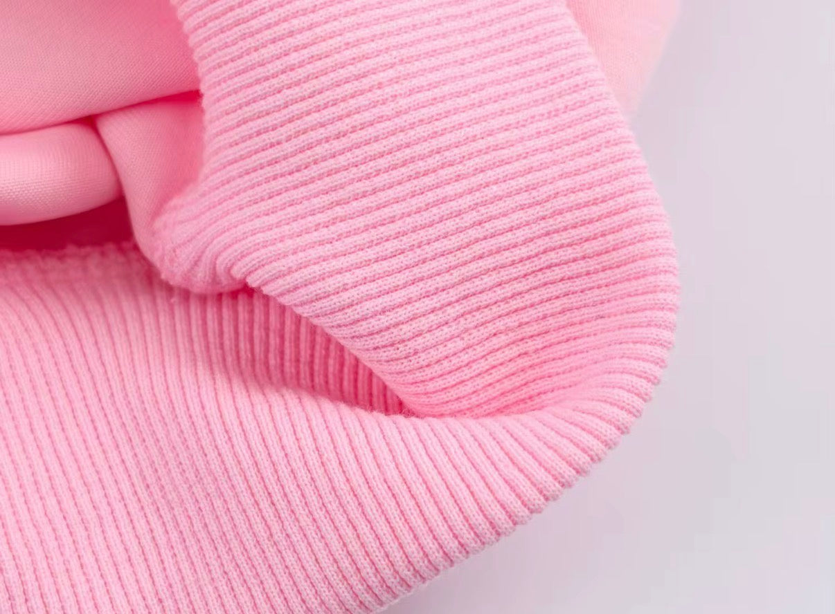 Haut de jogging rose