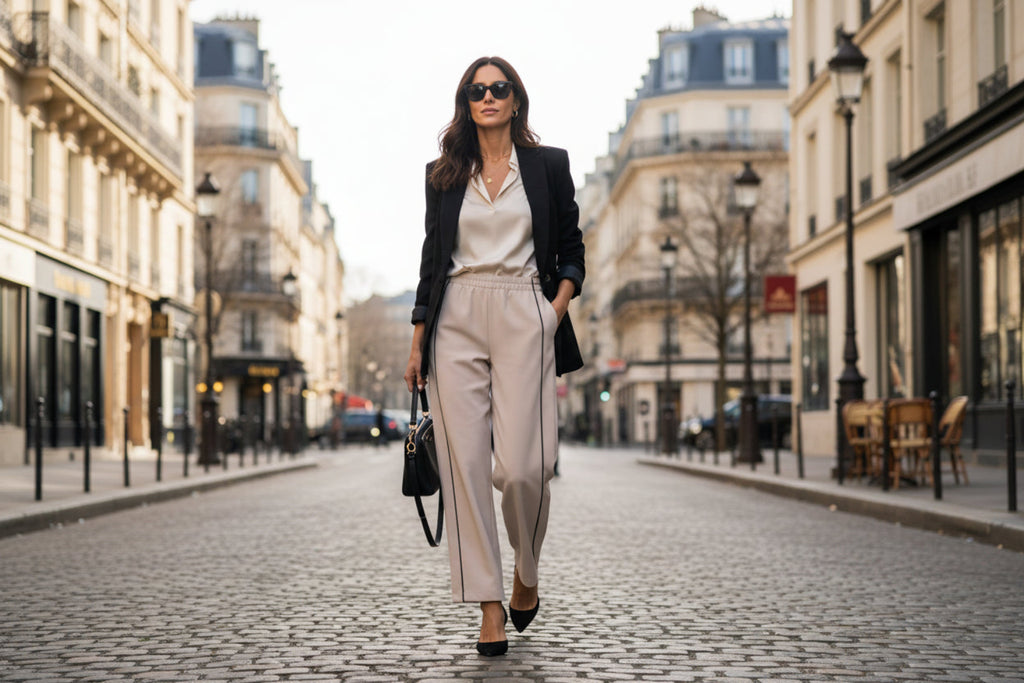 Pantalon joging élégant décontracté